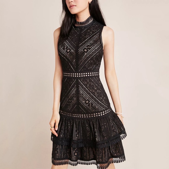 Anthropologie Dresses & Skirts - Anthropologie Bella Lace Mini Dress